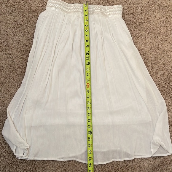 Gypsie Blue White Skirt Size Large - Picture 5 of 5